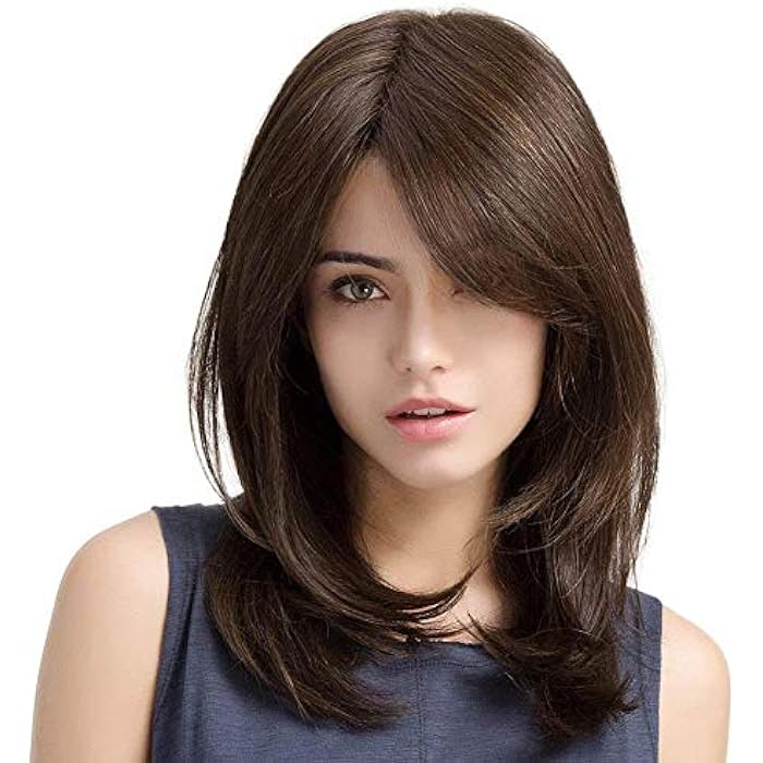 COPPS Charming Brown Long Straight Wigs for Women Daily Use Natural and HealthyC - Image 1